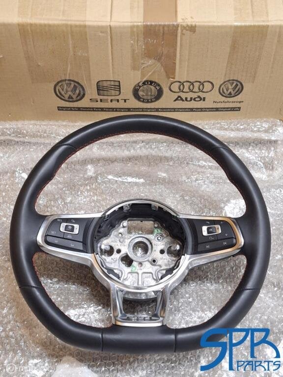 VW GOLF 7 7.5 VII GTI STUUR MULTI Stuurwiel ACC MF KNOPJES, Gebruikt, Volkswagen, Ophalen of Verzenden, Volkswagen