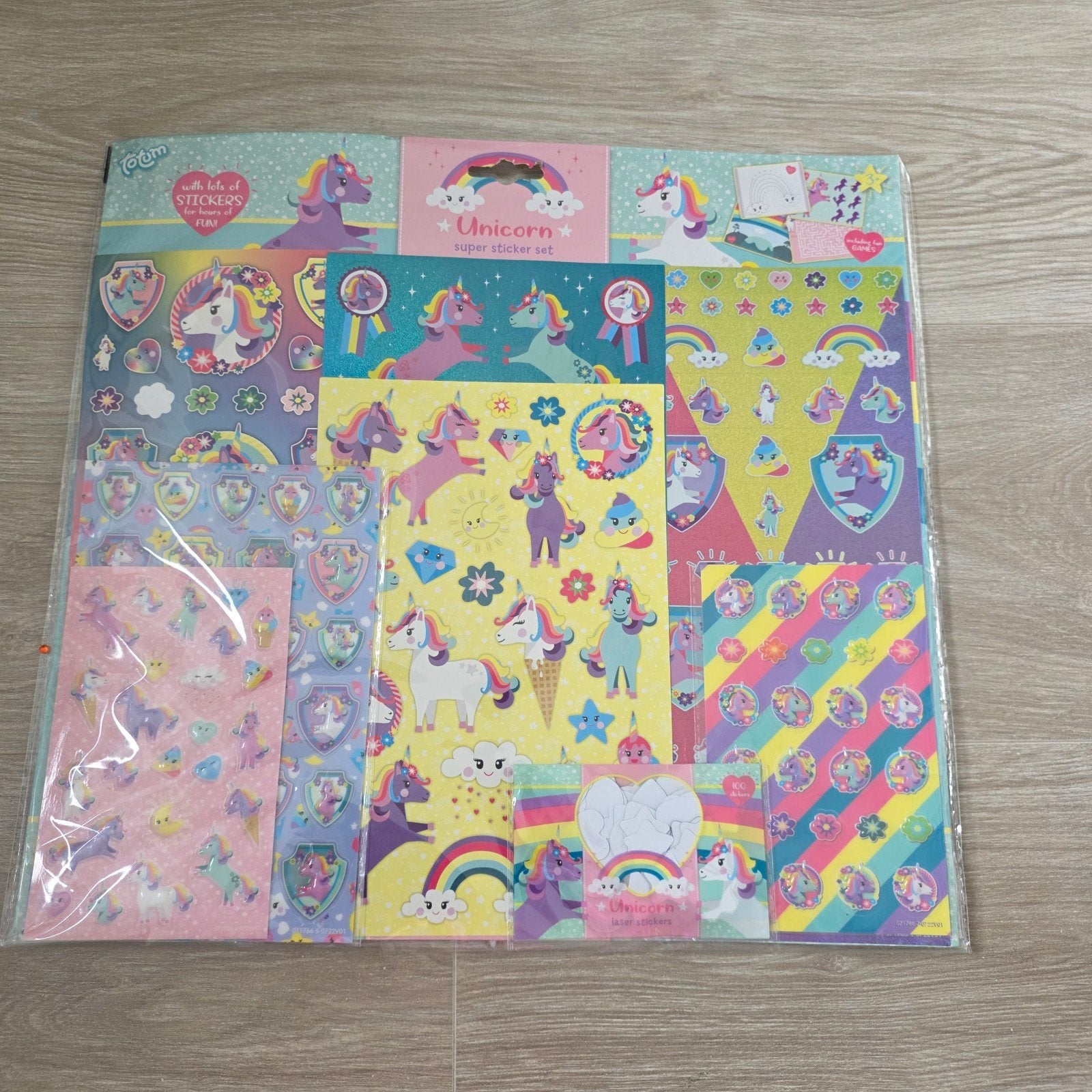Unicorn stickerset *Nieuw *, Ophalen, Nieuw