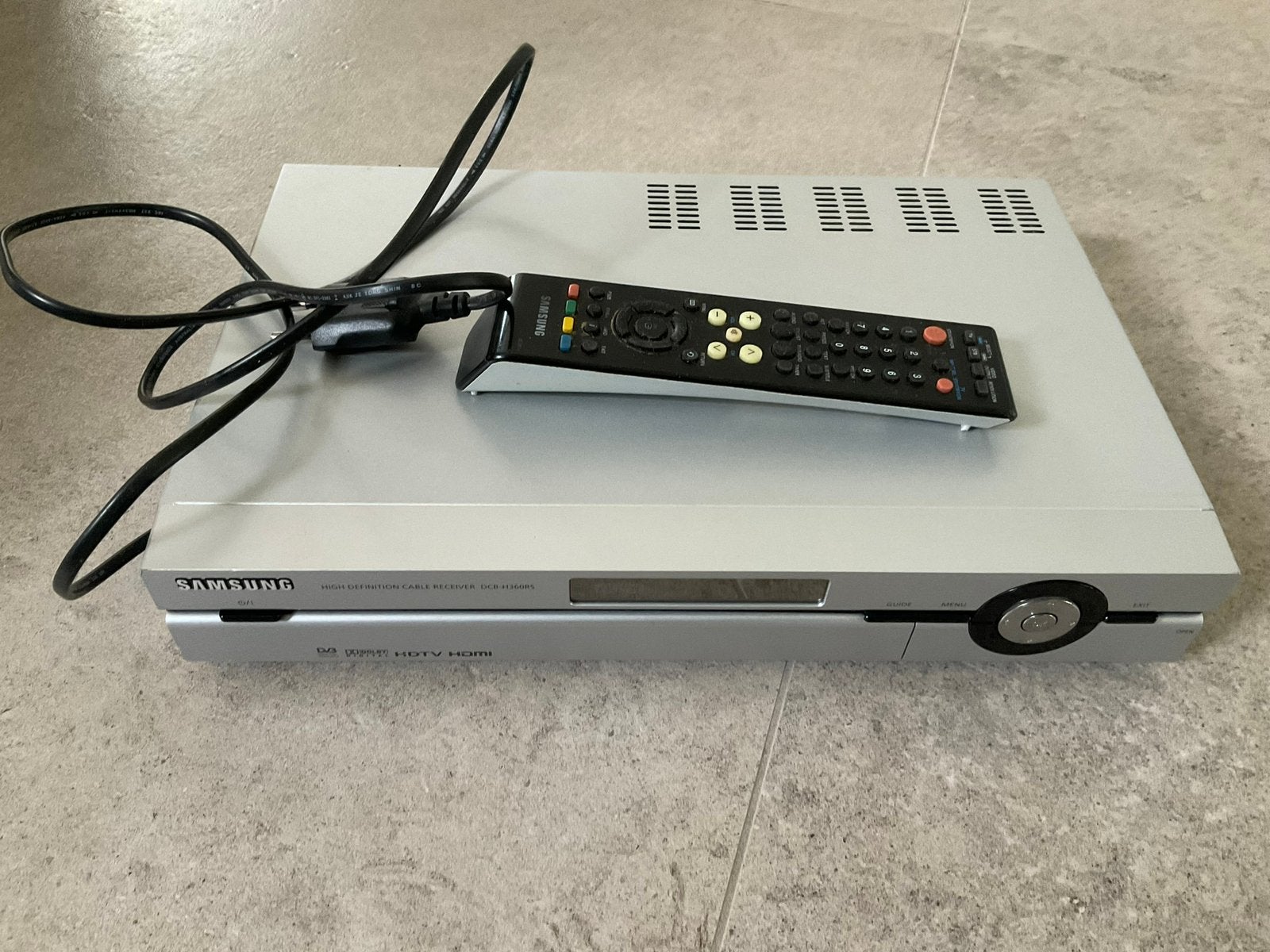 Samsung en humax decoder met afstandsbediening, Ophalen, Gebruikt