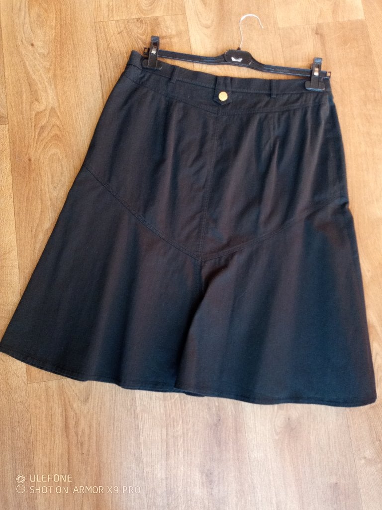 ZGAN donker blauwe BASLER rok 44, Blauw, Ophalen of Verzenden, Zo goed als nieuw, Onder de knie