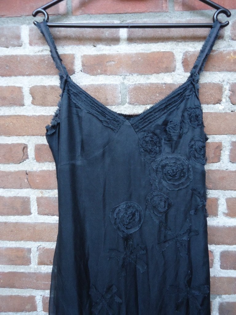 Zwarte Gala / Avondjurk, Kleding | Dames, Maat 38/40 (M), Galajurk, Zwart, Ophalen of Verzenden