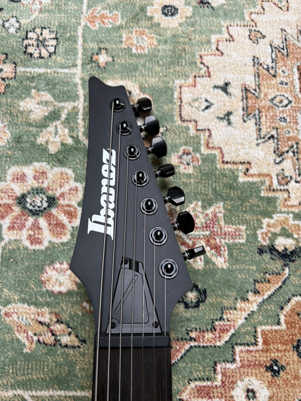 Ibanez RGIXL7-BKF, Ophalen, Zo goed als nieuw, Solid body, Ibanez