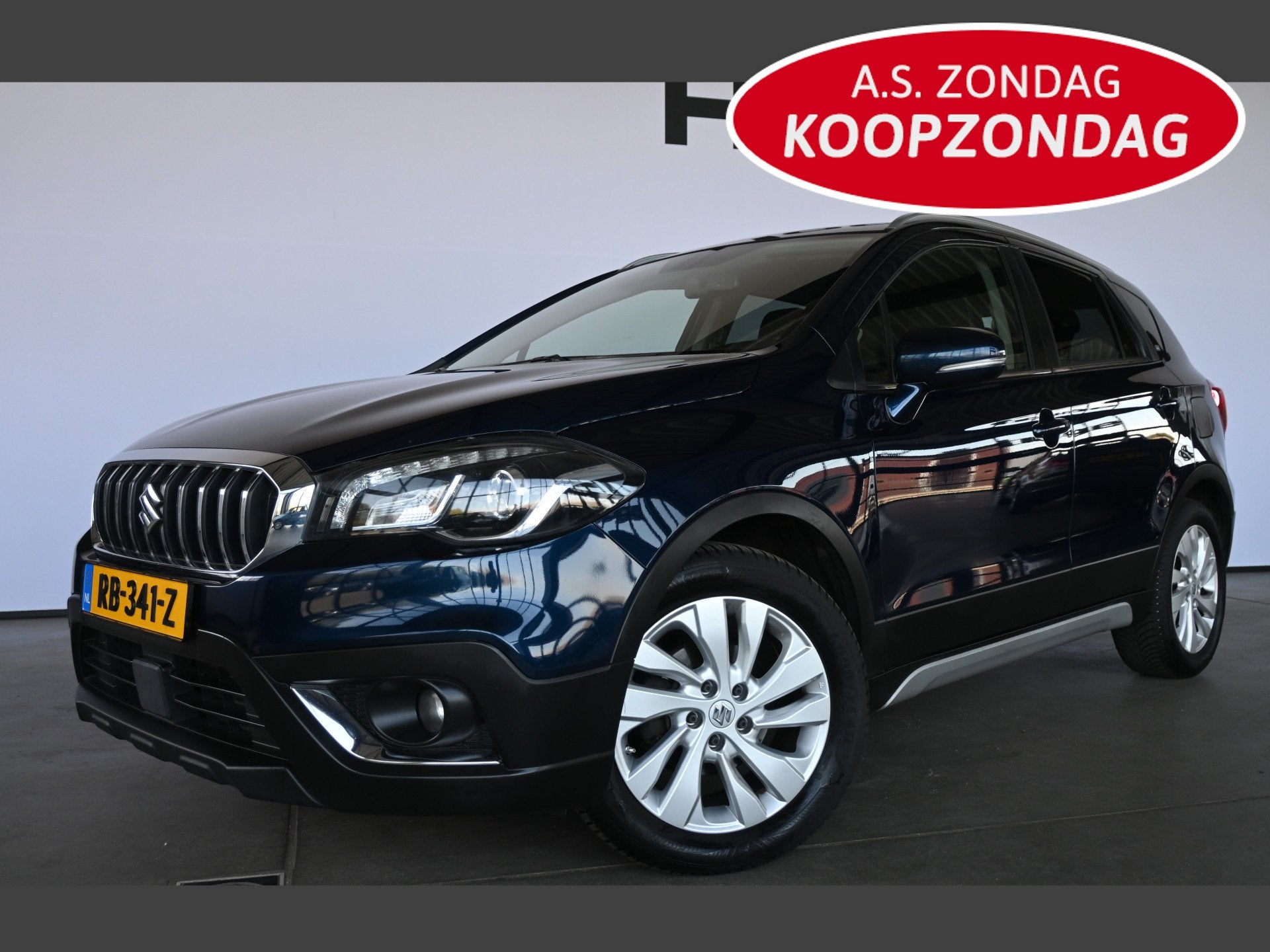 Suzuki S-Cross 1.4 Boosterjet Exclusive Automaat Clima Stoel, Stof, 4 cilinders, Met garantie (alle), 49 €/maand