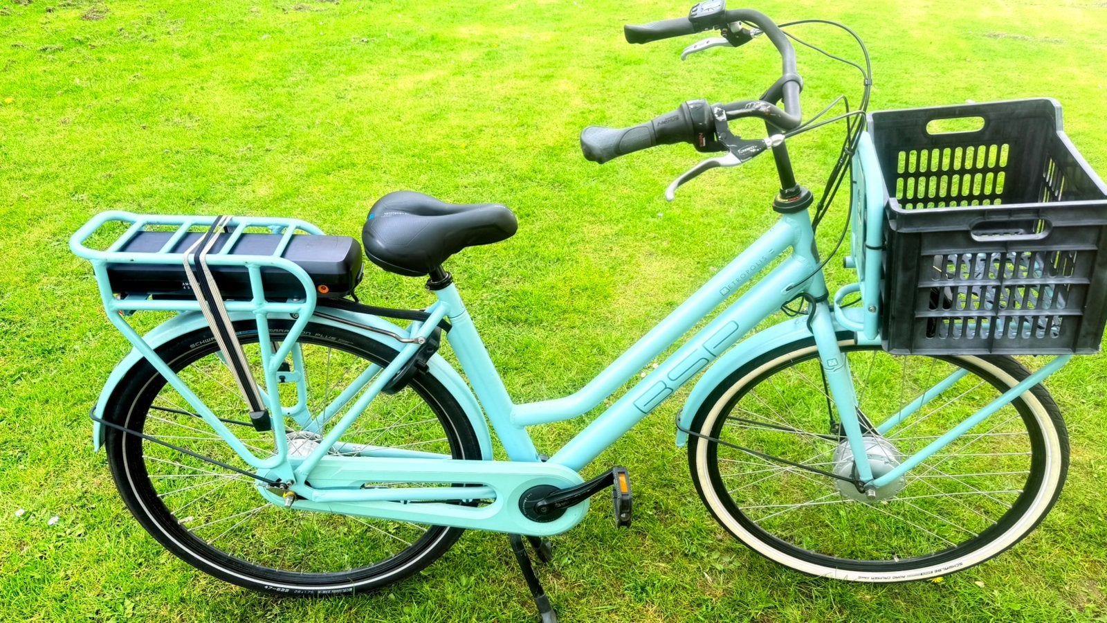 Nette goede unisex transportfiets E-bike BSP Metropolis 51cm, Fietsen en Brommers, Fietsen | Dames | Omafietsen, Ophalen, Gebruikt