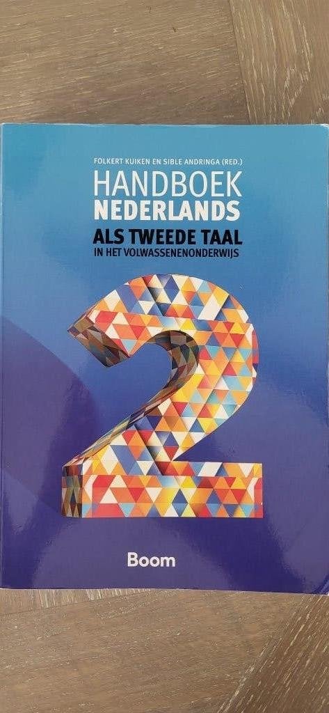 studieboek Handboek Nederlands als tweede taal, Boeken, Studieboeken en Cursussen, Zo goed als nieuw, Alpha, Kuiken en Andringa