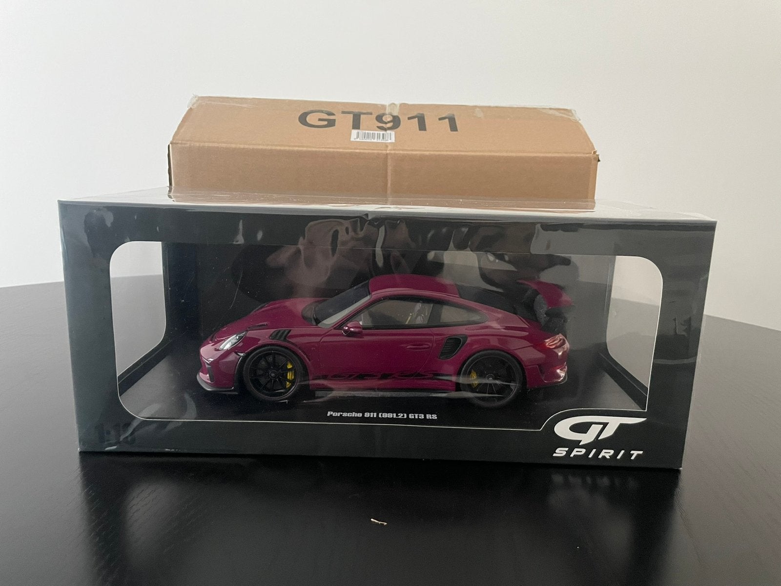 GT Spirit Porsche 911 991.2 GT3 RS Ruby Star GT911, Ophalen of Verzenden, Nieuw, Overige merken