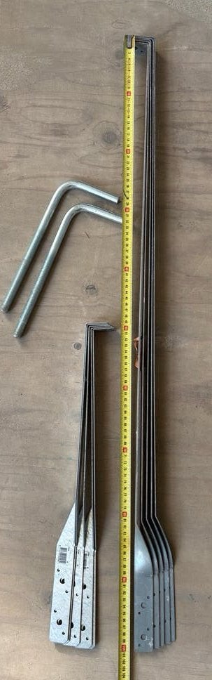 Stormankers en instortankers - Diverse maten, Ophalen of Verzenden, Gebruikt, 250 mm of meer, Overige typen