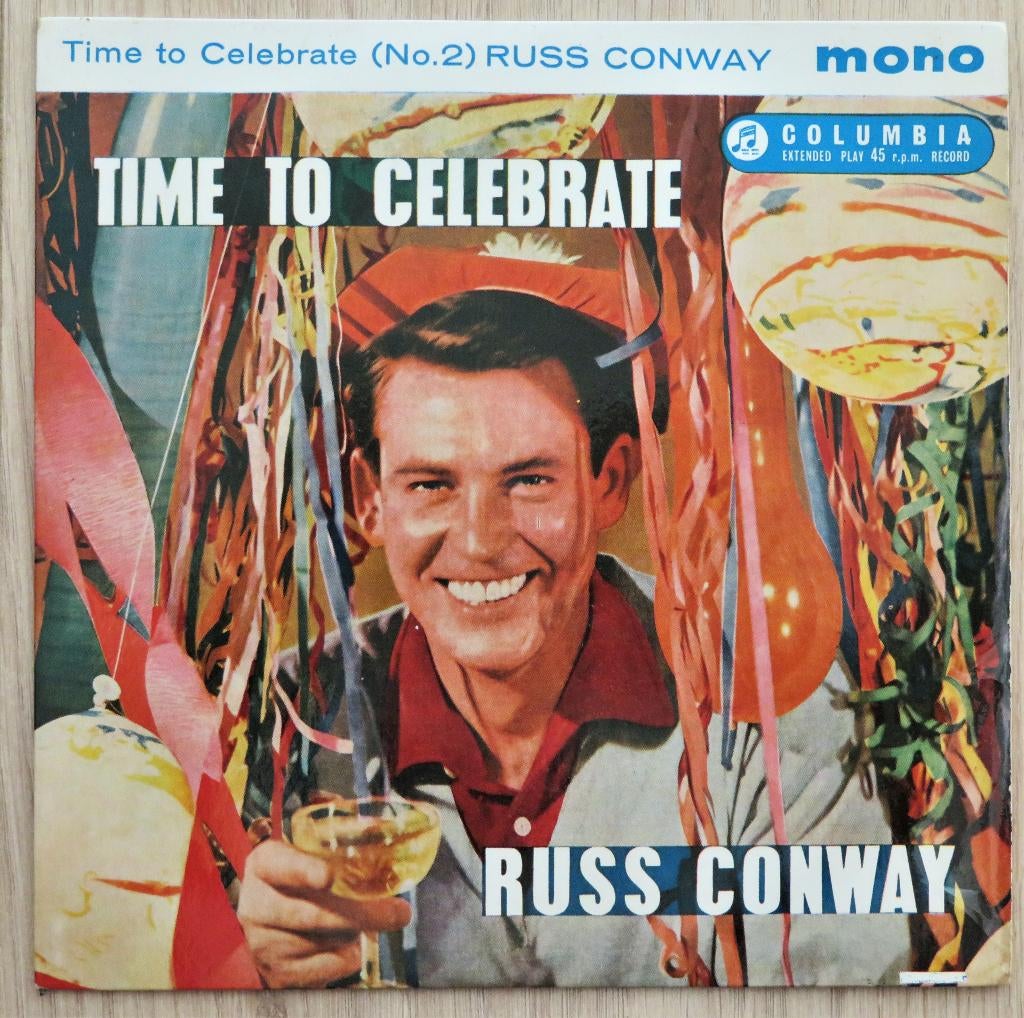 Vinyl EP Russ Conway: Time to celebrate, Ophalen of Verzenden, Gebruikt, Pop