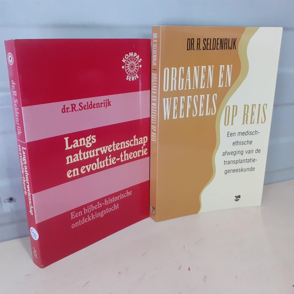 Nr. 692 Dr. R. Seldenrijk. Twee boeken., Boeken, Ophalen of Verzenden, Gelezen, Dr. R. Seldenrijk, Christendom | Protestants