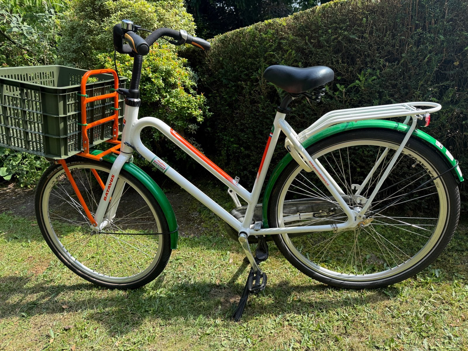 Batavus Postcodeloterijfiets in perfecte staat, Ophalen, Gebruikt, Velgrem, Versnellingen