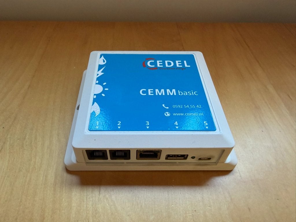 Cedel Energie Monitor P1 (CEMM Basic) geen abonnement nodig, Ophalen of Verzenden, Zo goed als nieuw, Elektriciteit