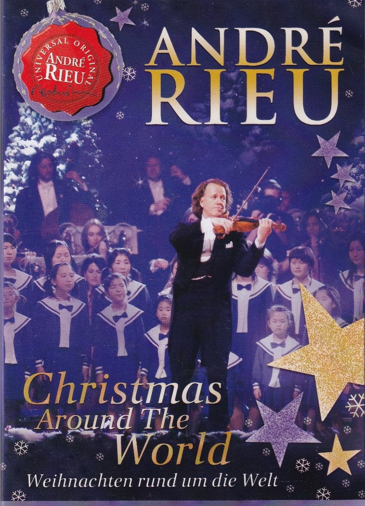 Te koop KERST dvd ANDRE RIEU  (CHRISTMAS AROUND THE WORLD), Alle leeftijden, Ophalen of Verzenden, Nieuw in verpakking, Concert