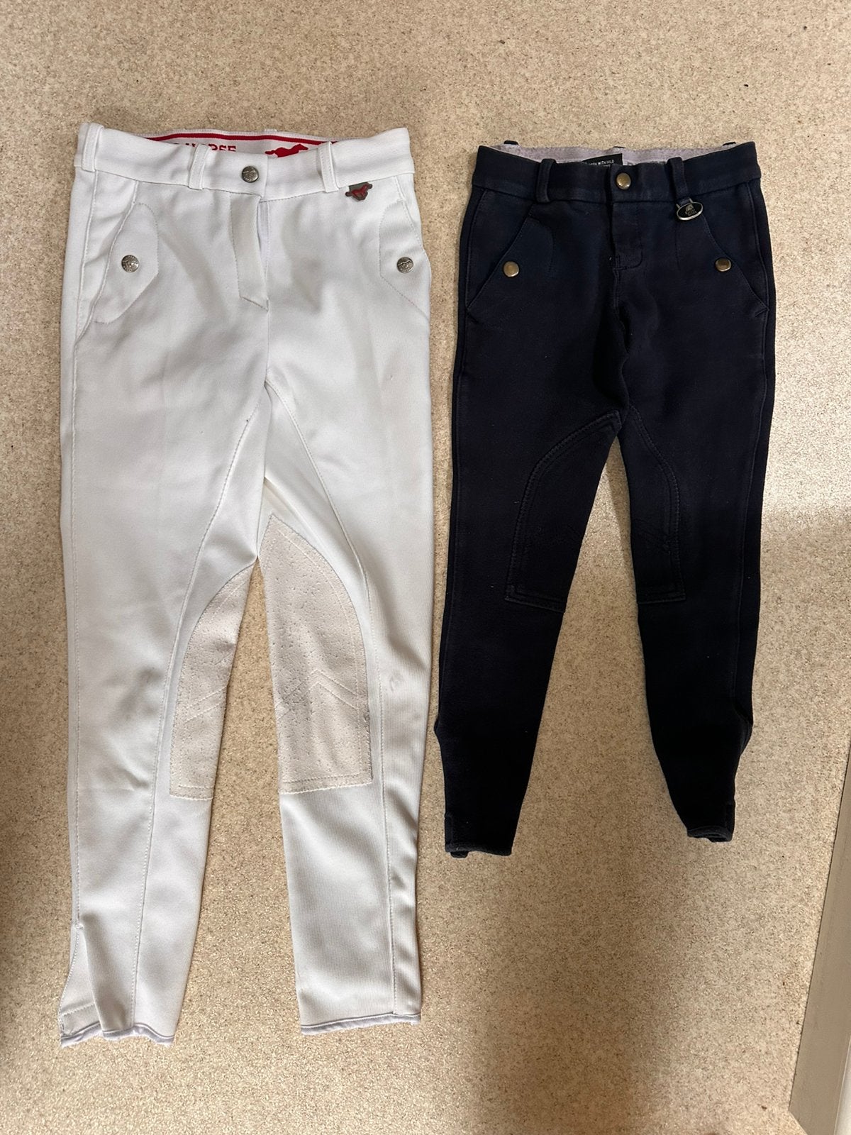 rijbroeken kindermaten, Gebruikt, Kinderen, Dressuur, Onderkleding