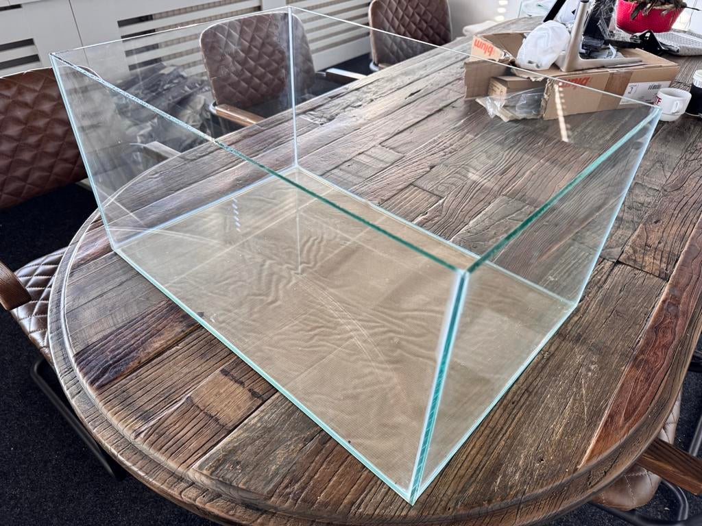 Glazen aquarium bak nieuw, Ophalen, Leeg aquarium