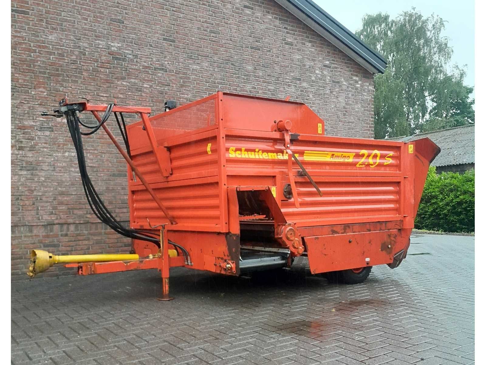 Schuitemaker - Amigo 20S - Compoststrooier/voermengwagen, Overige, Gewasbescherming en Bemesting