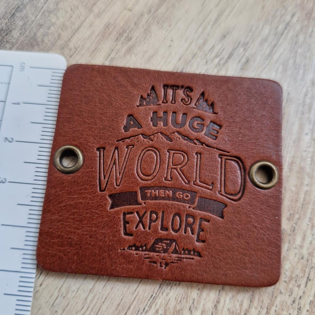 Galen Leather NOTEBOOK tag, Verzenden, Nieuw