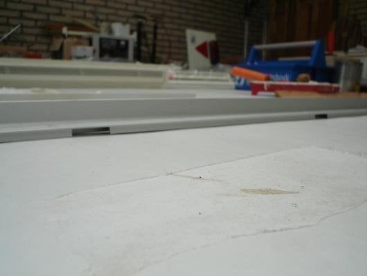 Aluminium onderprofiel stoeltjes geventileerde onderlat, Ophalen, Overige typen, Nieuw, 160 cm of meer