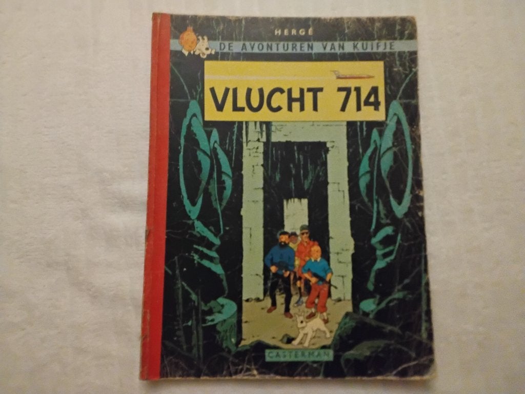 Kuifje vlucht 714, Eén stripboek, Ophalen of Verzenden, Gelezen