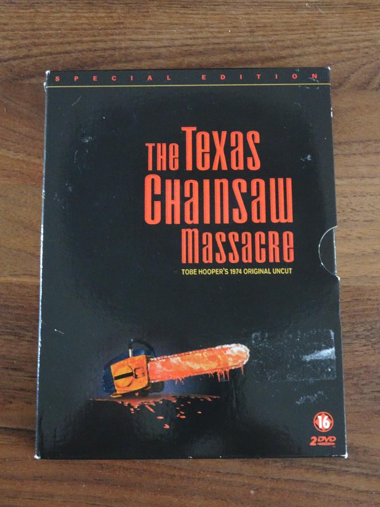 Texas Chainshaw Massacre Tobe Hooper dvd, Vanaf 16 jaar, Slasher, Boxset, Ophalen of Verzenden