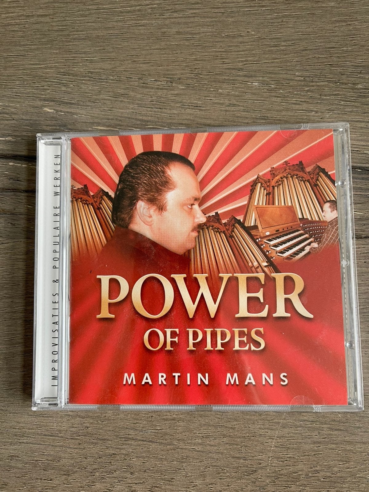 Power of Pipes - Martin Mans, Cd's en Dvd's, Ophalen of Verzenden, Modernisme tot heden, Zo goed als nieuw, Overige typen
