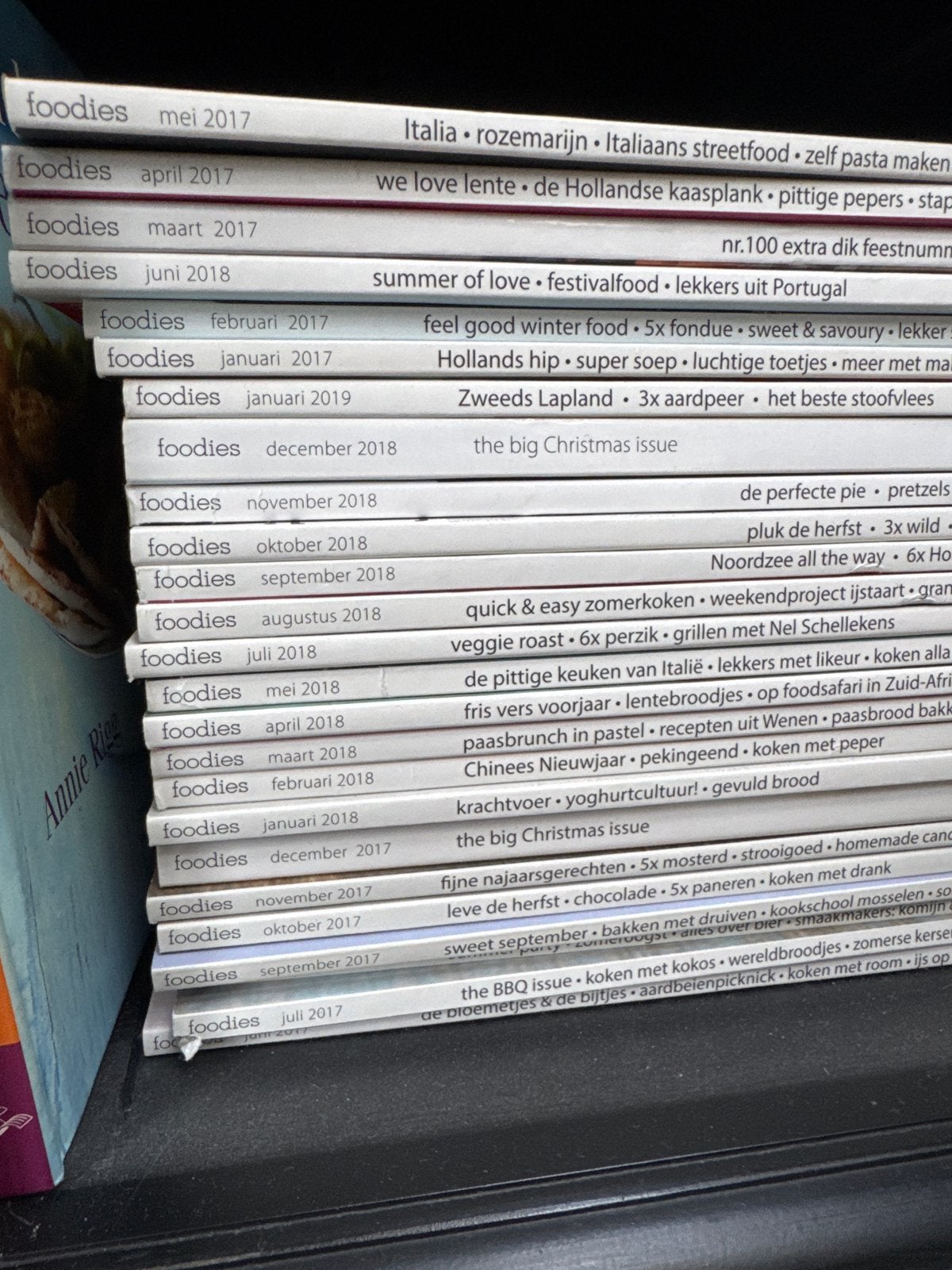 Stapel foodies magazines, Ophalen of Verzenden
