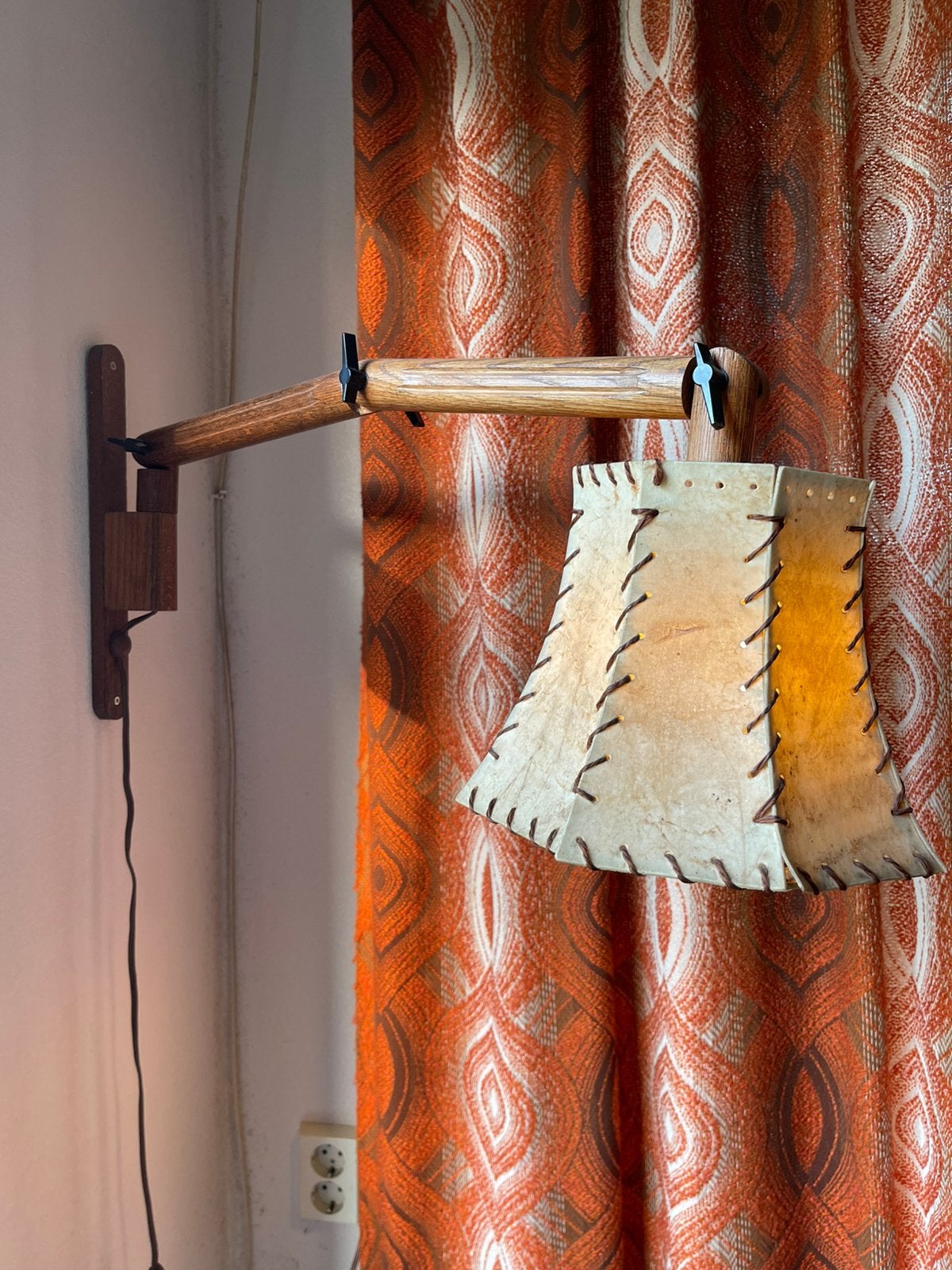 Retro lamp, Ophalen, Gebruikt, Overige materialen, Retro