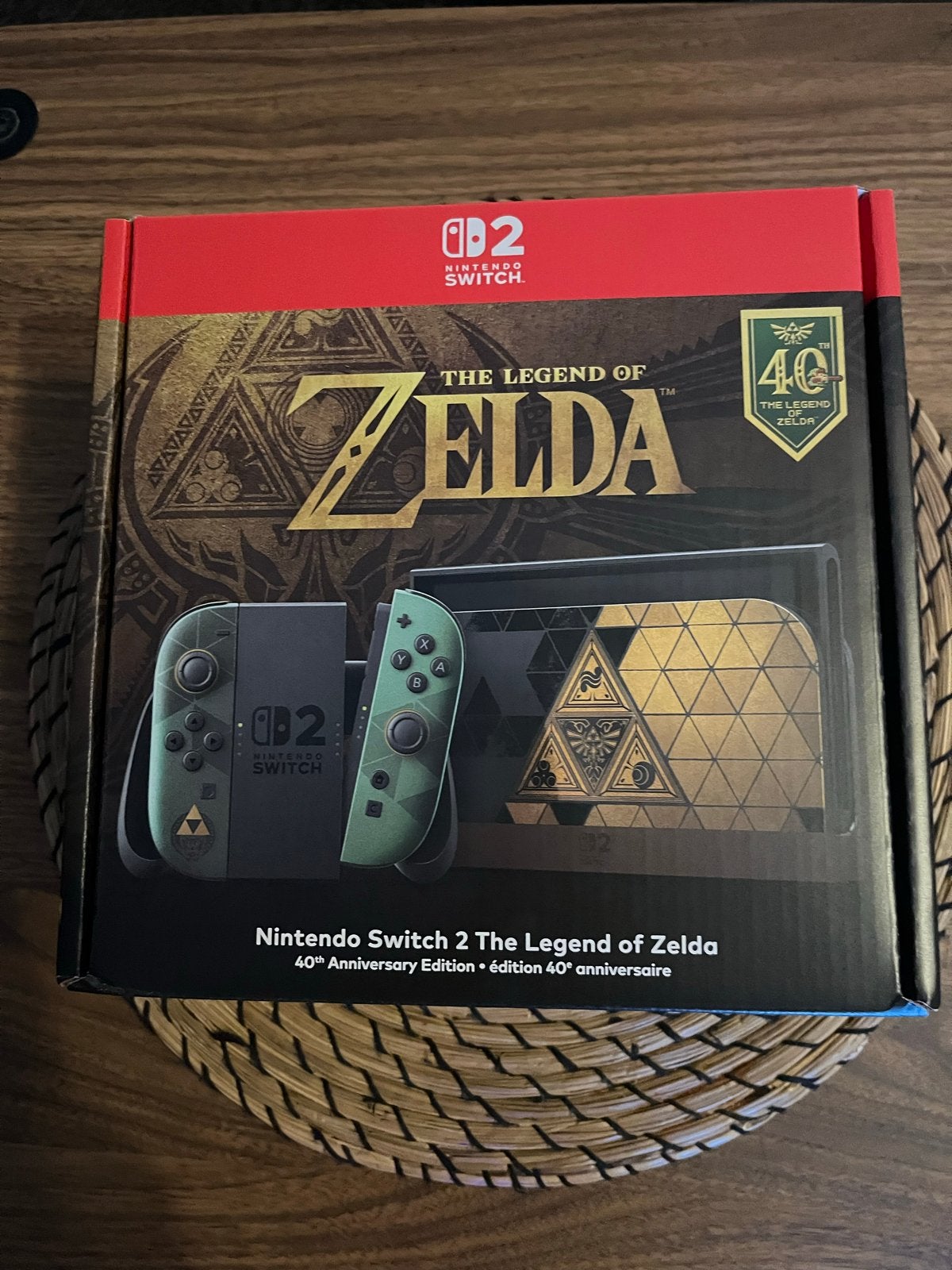 Nintendo Switch 2 The Legend of Zelda 40th Anniversary (m2460010988 ...
