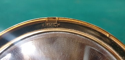 -	poederdoosje vintage, emirich germany, Ophalen of Verzenden