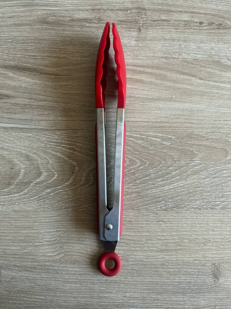 Keukentang rood Croma, Huis en Inrichting, Keuken | Bestek, Ophalen, Kunststof, Gebruikt, Los bestek