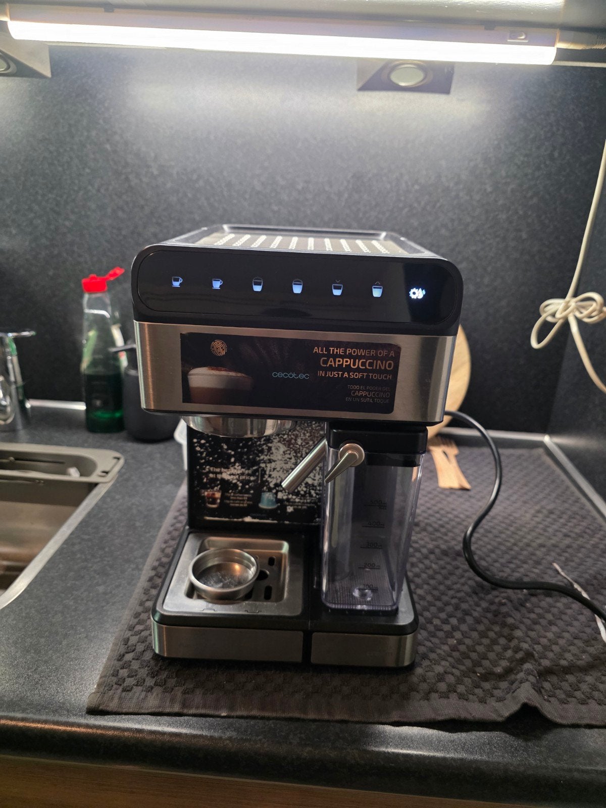 Cecotec Power Espresso 20 Bar koffiezetapparaat, Ophalen, Espresso apparaat, Gemalen koffie, Zo goed als nieuw