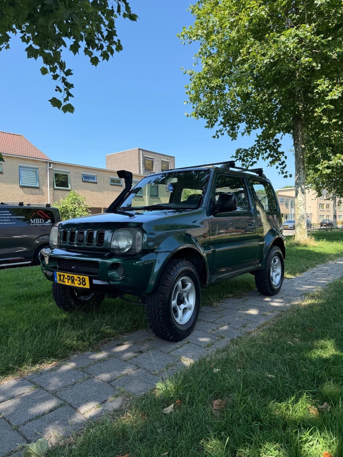 Suzuki Jimny 1.3 JX 4WD 1999 Groen bieden vanaf 4000, Auto's, 40 €/maand, 4 cilinders, 4 stoelen, Origineel Nederlands