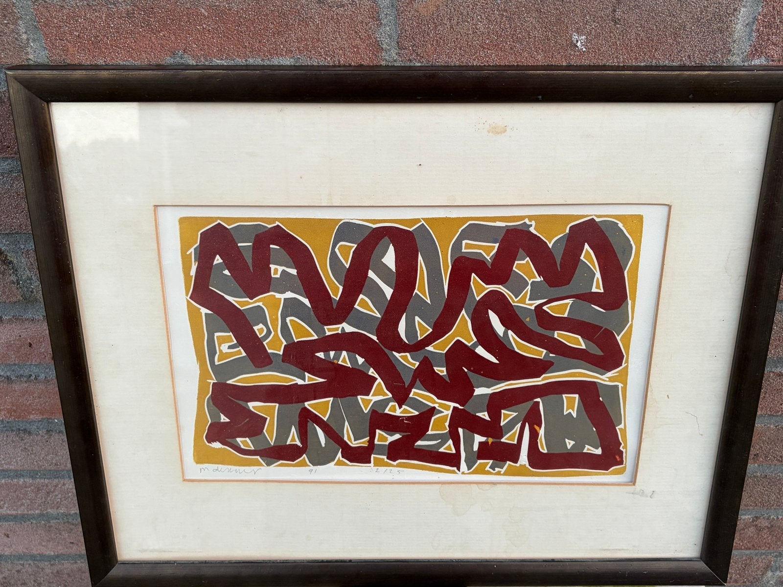 MAARTEN DEKKER zeefdruk 2/25, Ophalen of Verzenden