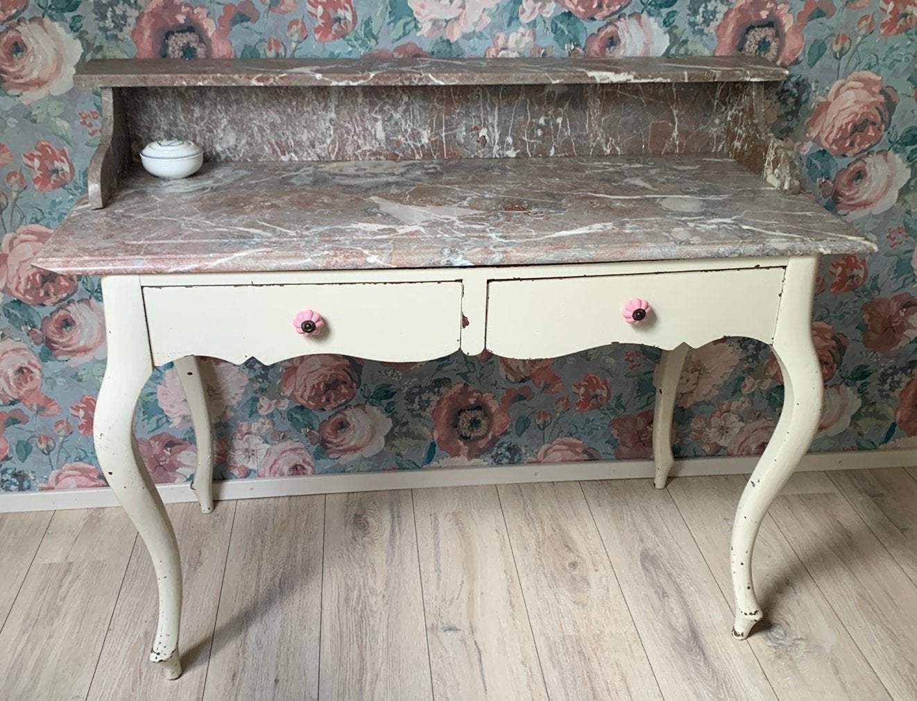Wandtafel met marmeren blad, Antiek en Kunst, Ophalen
