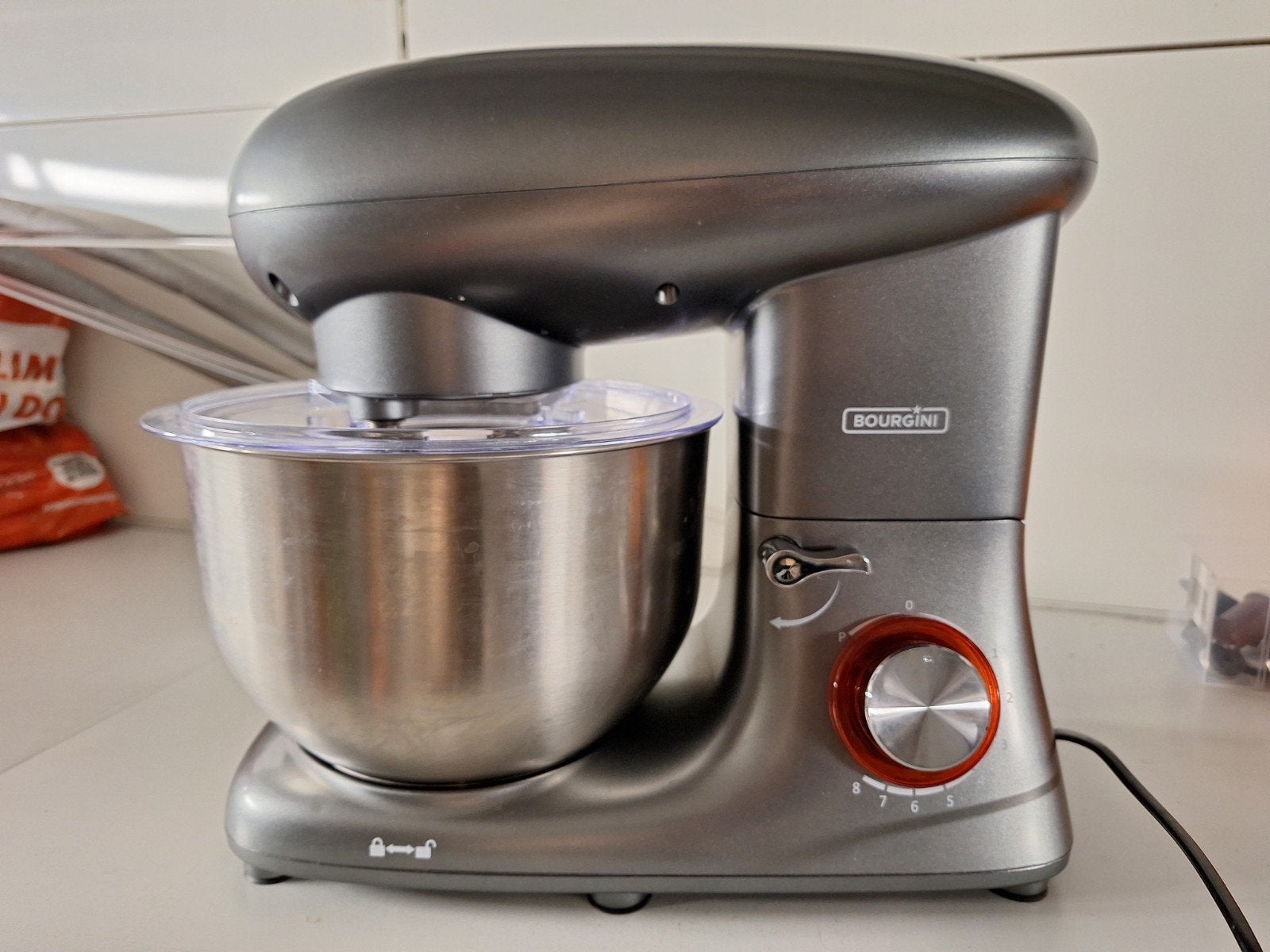 Bourgini Keukenmachine - Zo goed als nieuw, Ophalen of Verzenden, Zo goed als nieuw, Vaatwasserbestendig, 3 snelheden of meer