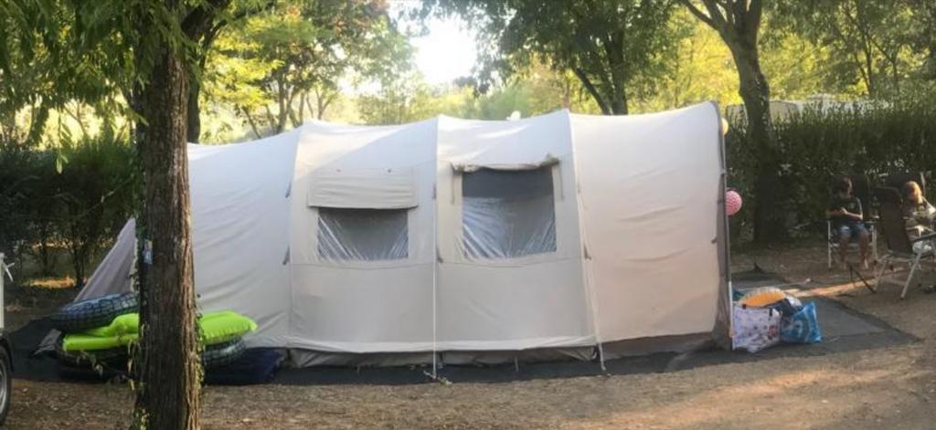 Bardani Villanova 400 Prestige tunneltent, Caravans en Kamperen, Ophalen of Verzenden, Gebruikt, Tot en met 5