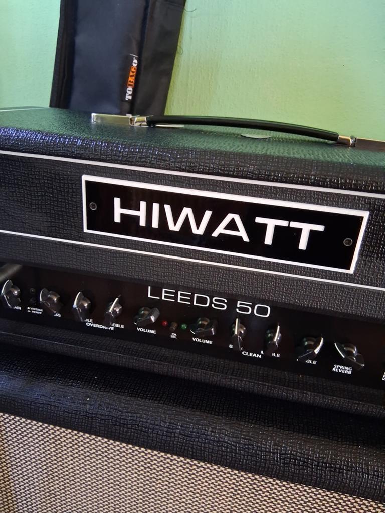 Hiwatt Leeds 50R head, Ophalen, Gebruikt, Gitaar, 50 tot 100 watt
