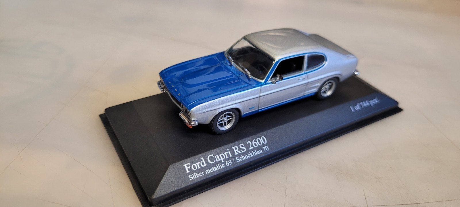 Minichamps 1972 Ford Capri RS 2600, Ophalen of Verzenden, Nieuw, Auto, MiniChamps