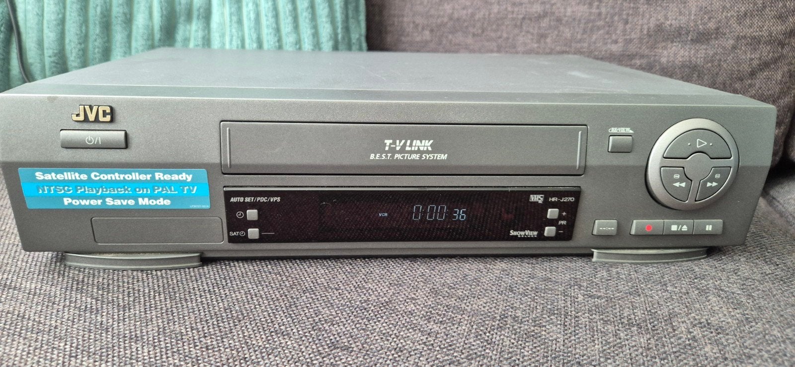 JVC HR-J270EU VHS-speler - T-V Link, B.E.S.T. Picture System, Ophalen, Gebruikt, VHS-speler of -recorder