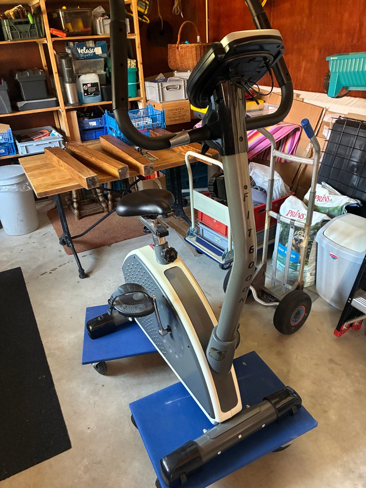Hometrainer Schmidt Sportsworld - Fit en Gezond, Ophalen, Gebruikt, Metaal, Benen
