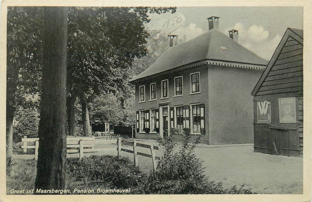 701-173-015 Maarsbergen Pension Bloemheuvel, Verzenden, Voor 1920, Utrecht