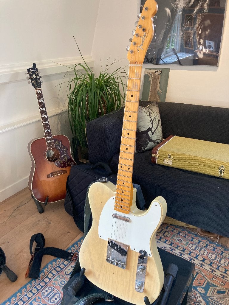Gibson Custom Shop Telecaster 55 LTD, Ophalen of Verzenden, Zo goed als nieuw, Solid body, Gibson