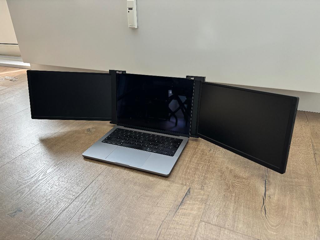 K&G Portable Monitor Pro 2024, Computers en Software, Monitoren, Ophalen, IPS, Kantelbaar, HDMI
