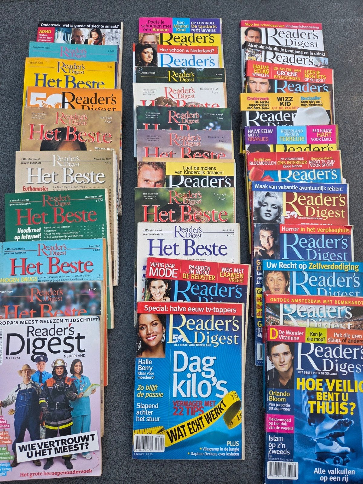 Reader's Digest - 32 nummers, Boeken, Tijdschriften en Kranten, Ophalen of Verzenden, Gelezen, Overige typen
