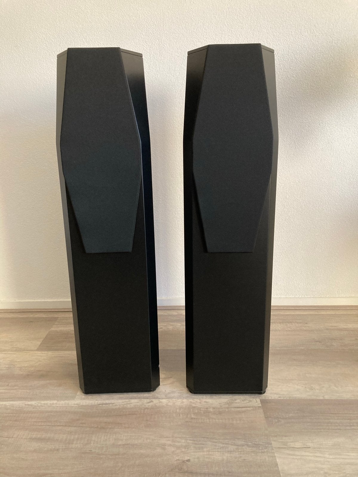 Driade Model 2  - Zwart (made bij Hepta), Audio, Tv en Foto, Vloerstaande luidspreker, Zo goed als nieuw, 60 tot 120 watt, Ophalen