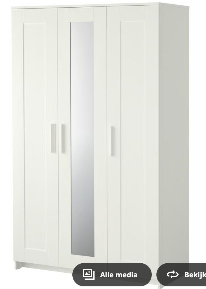 Kledingkast-ikea, Ophalen, Met deur(en), 100 tot 150 cm, Nieuw