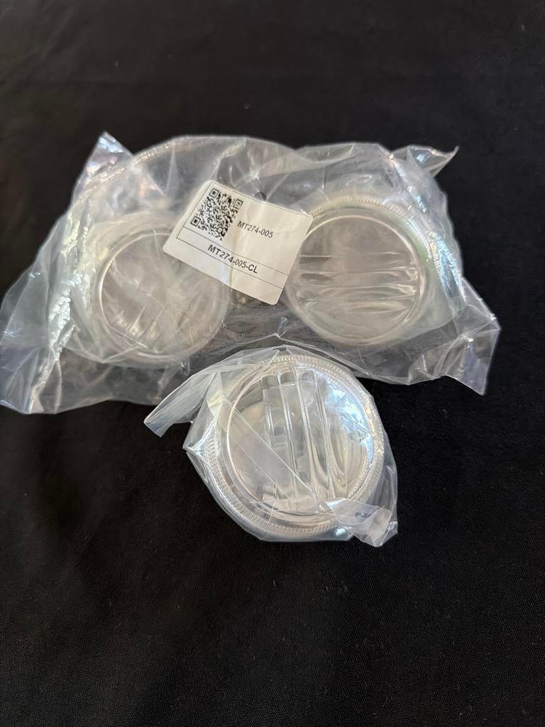 Nieuwe witte knipperlicht lenzen Suzuki Intruder (3 stuks), Verzenden, Nieuw
