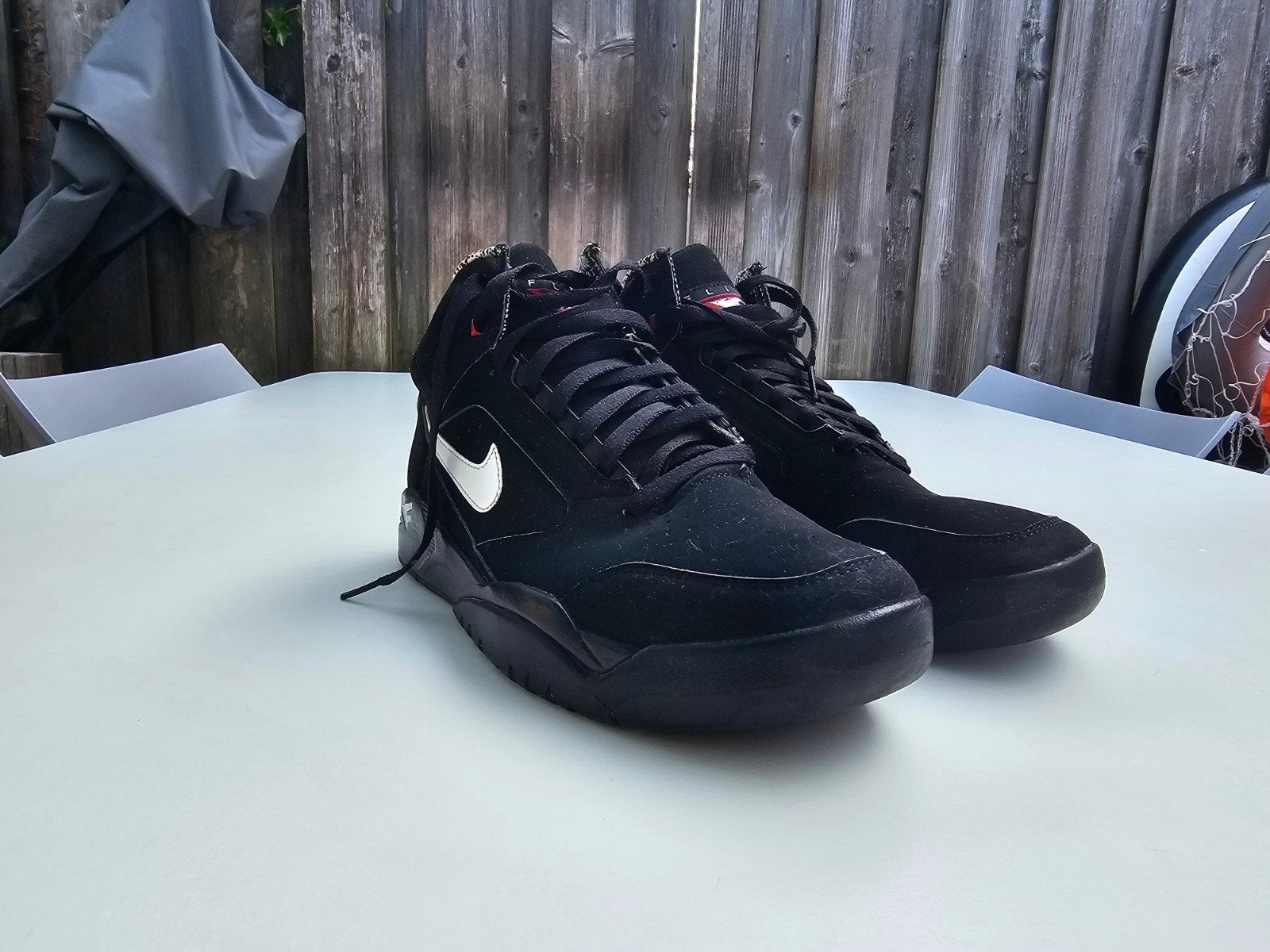Nike Air Flight Sportschoenen Zwart - Maat 41, Ophalen of Verzenden, Gedragen, Zwart