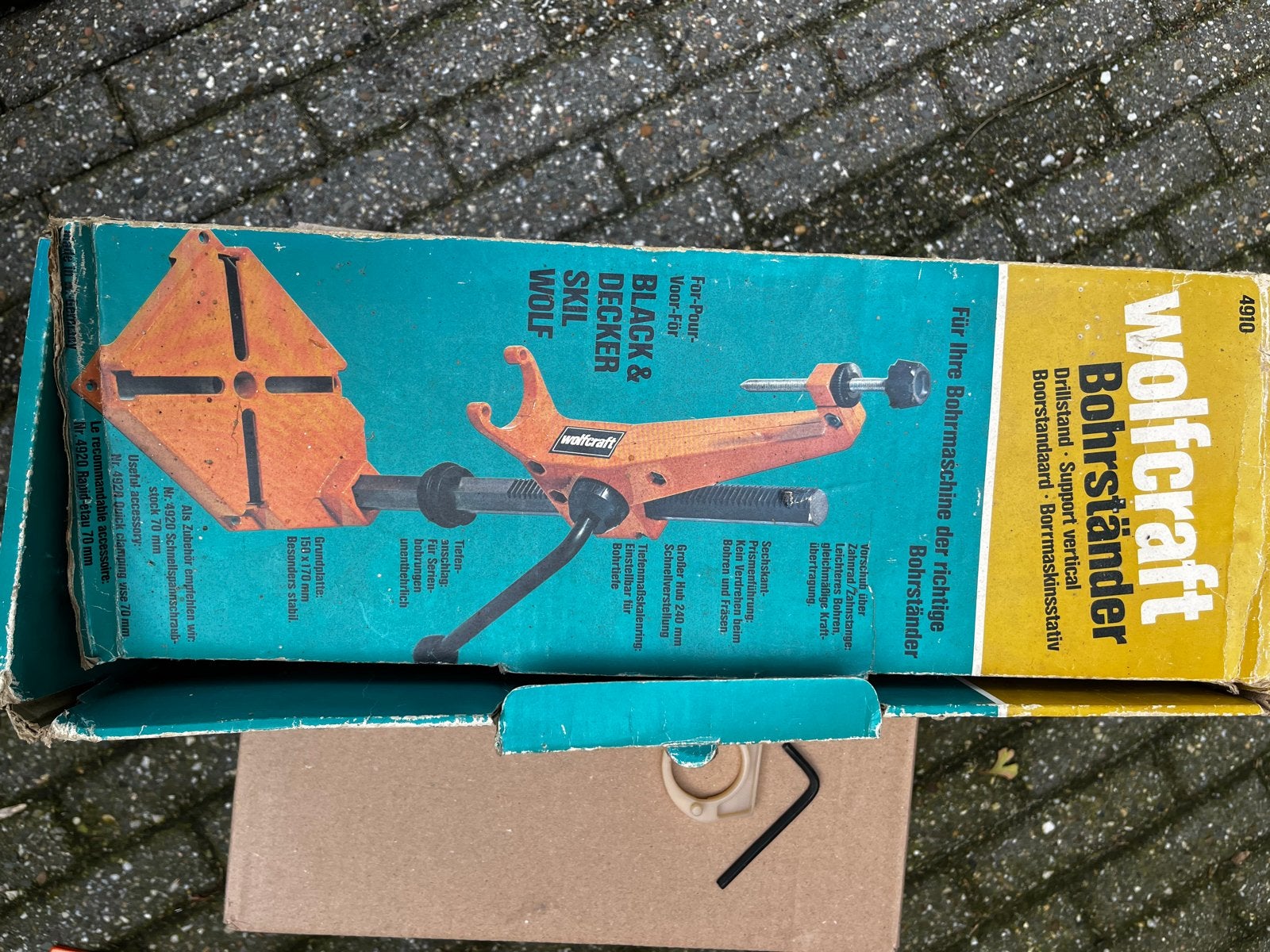 Wolfcraft Boorstandaard - Boorstation voor Boormachine, Ophalen, Gebruikt, Overige typen