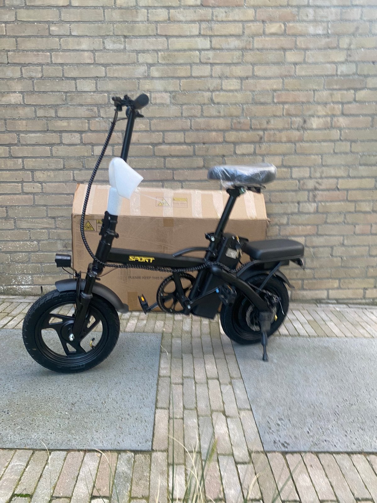 Nieuwe elektrische vouwfiets – compact & praktisch