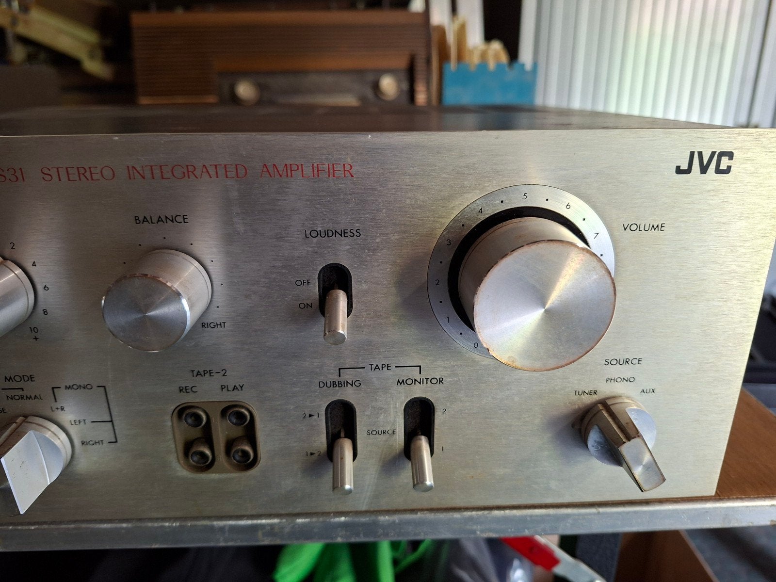 Jvc versterker, Ophalen of Verzenden, Gebruikt, Stereo, JVC